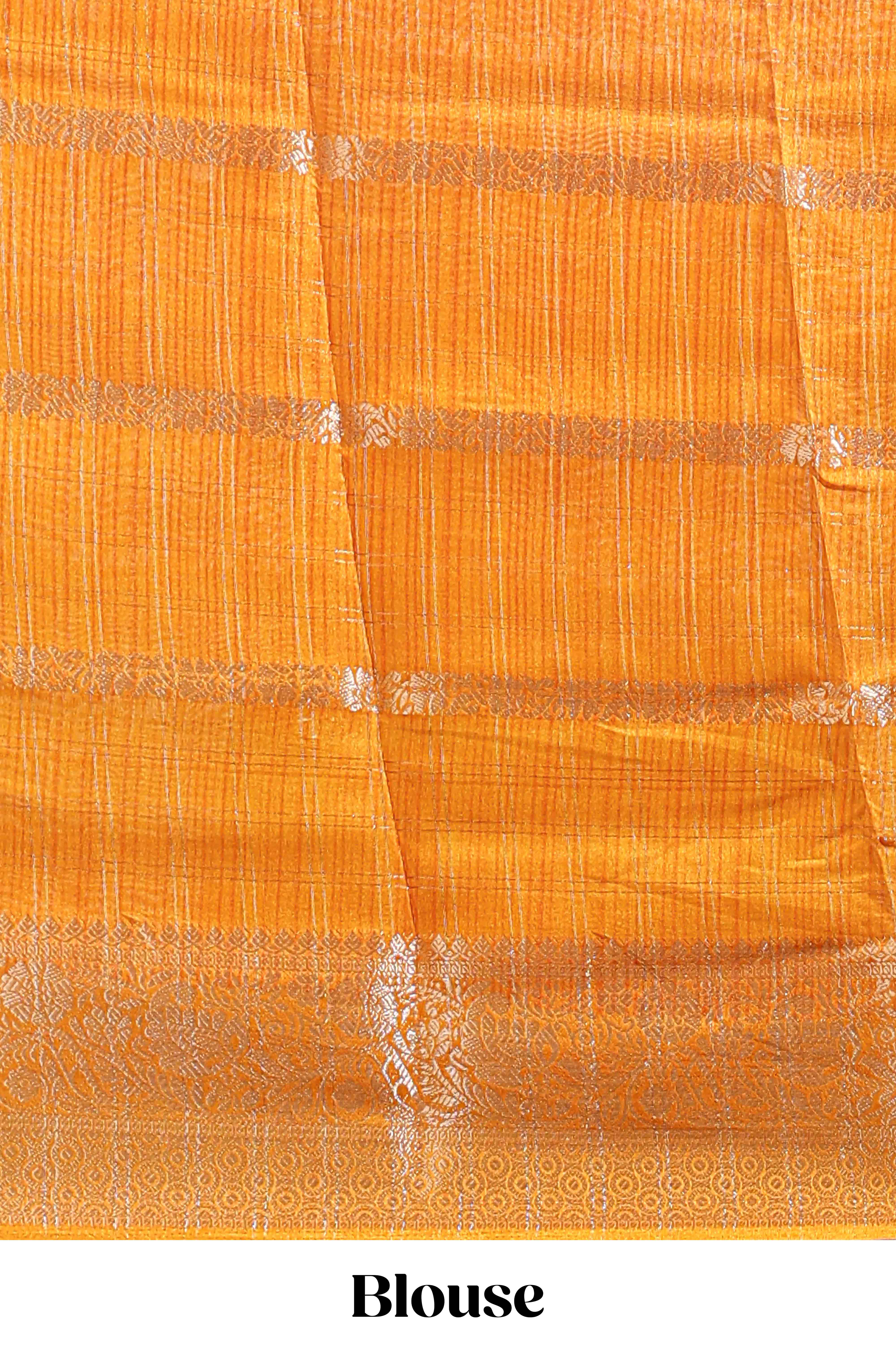 Multicolor dola silk classic saree