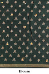 Mustard casual chanderi saree