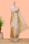 Mustard festive designer saree