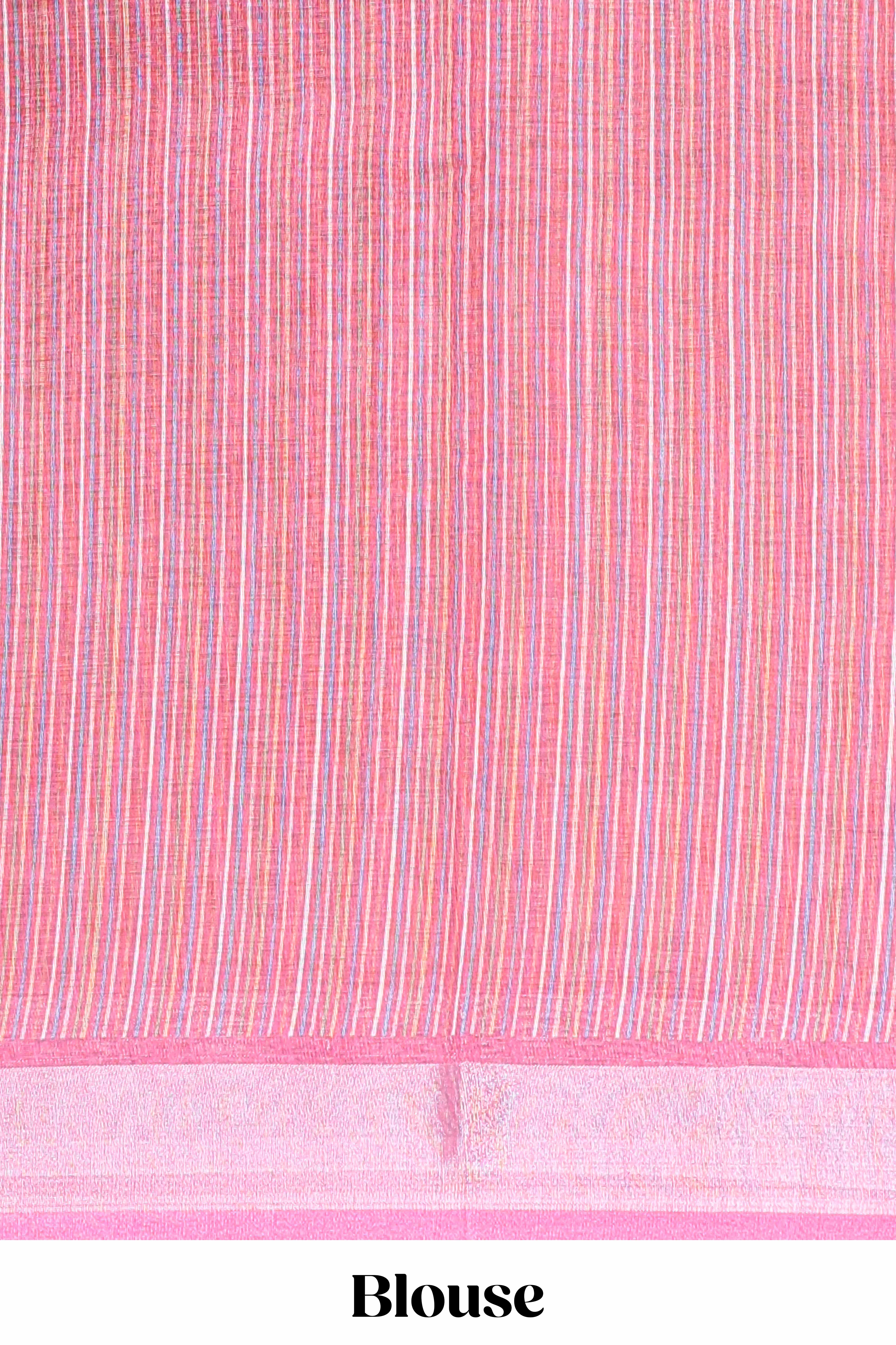 Mustard traditional linen cotton saree