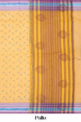 Orange Chirala cotton saree