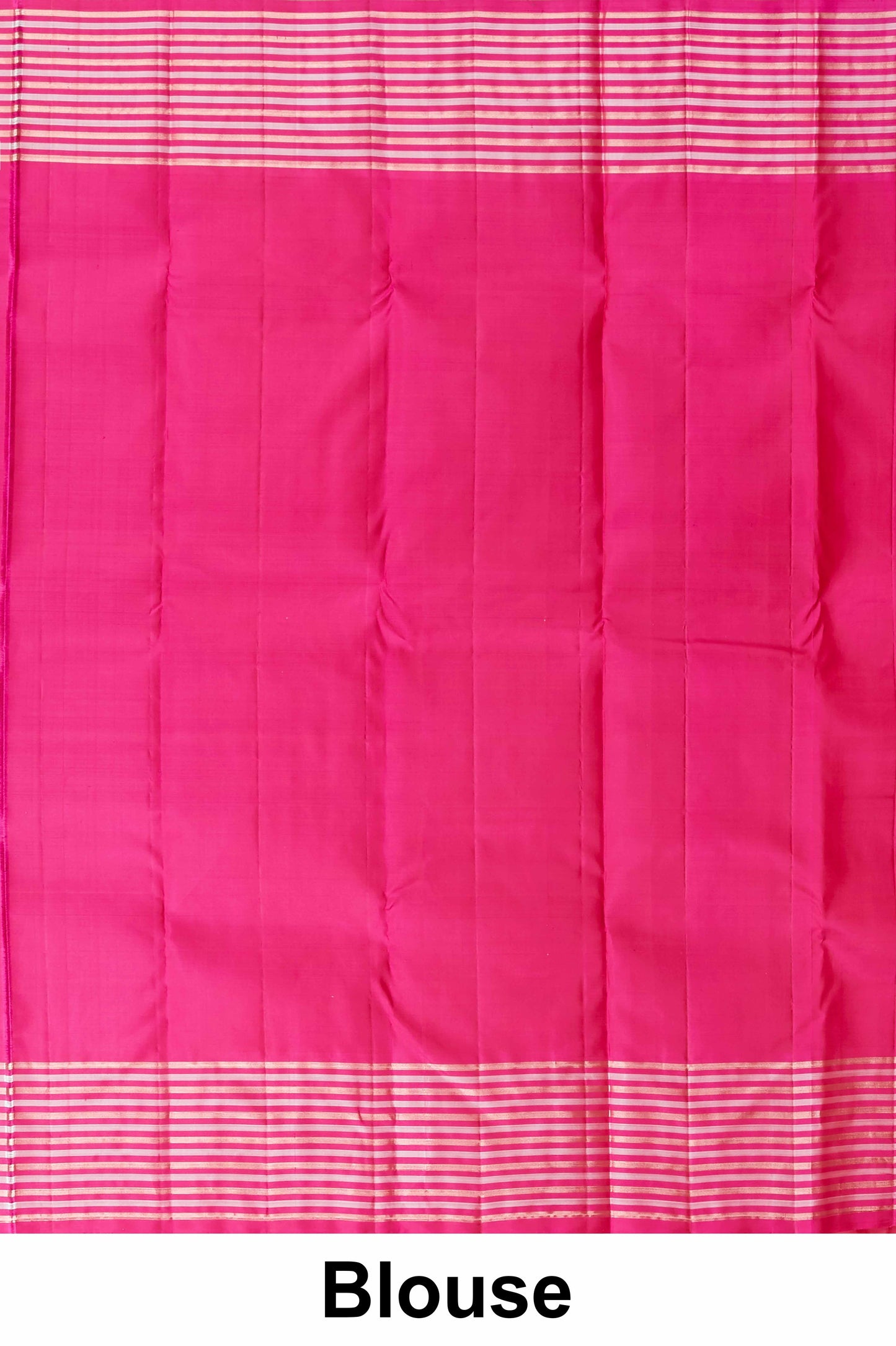 Orange bridal silk saree