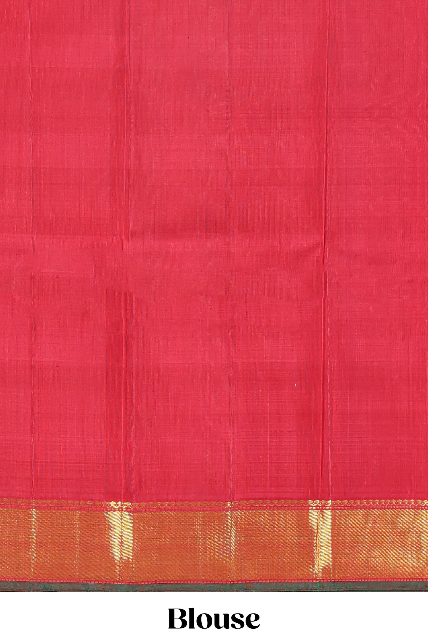 Multi color checked parambariya pattu saree with self zari border and contrast striped pallu