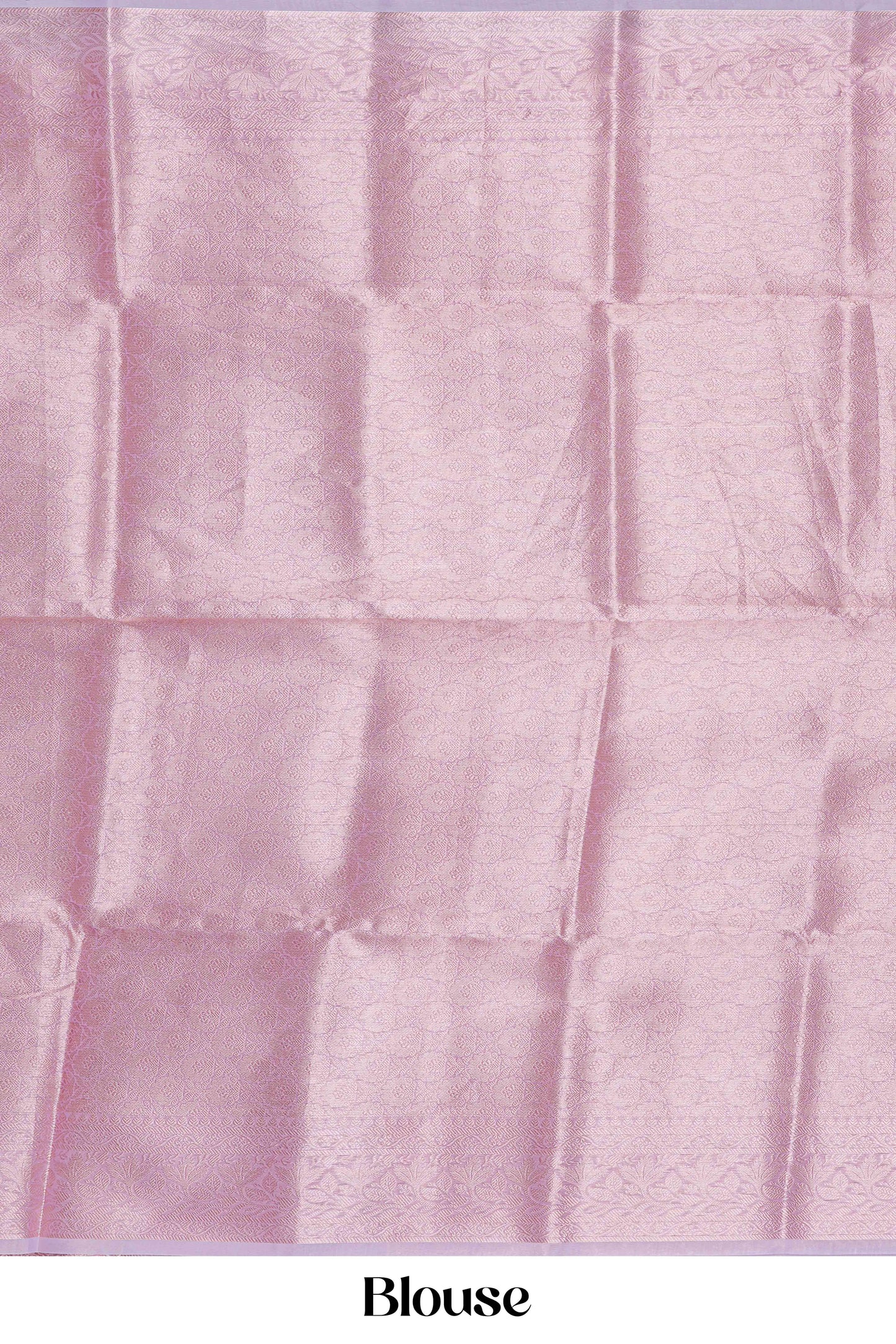 PINK TISSUE SAREE WITH PINK BLOUSE