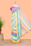 Pastel cotton handloom weave
