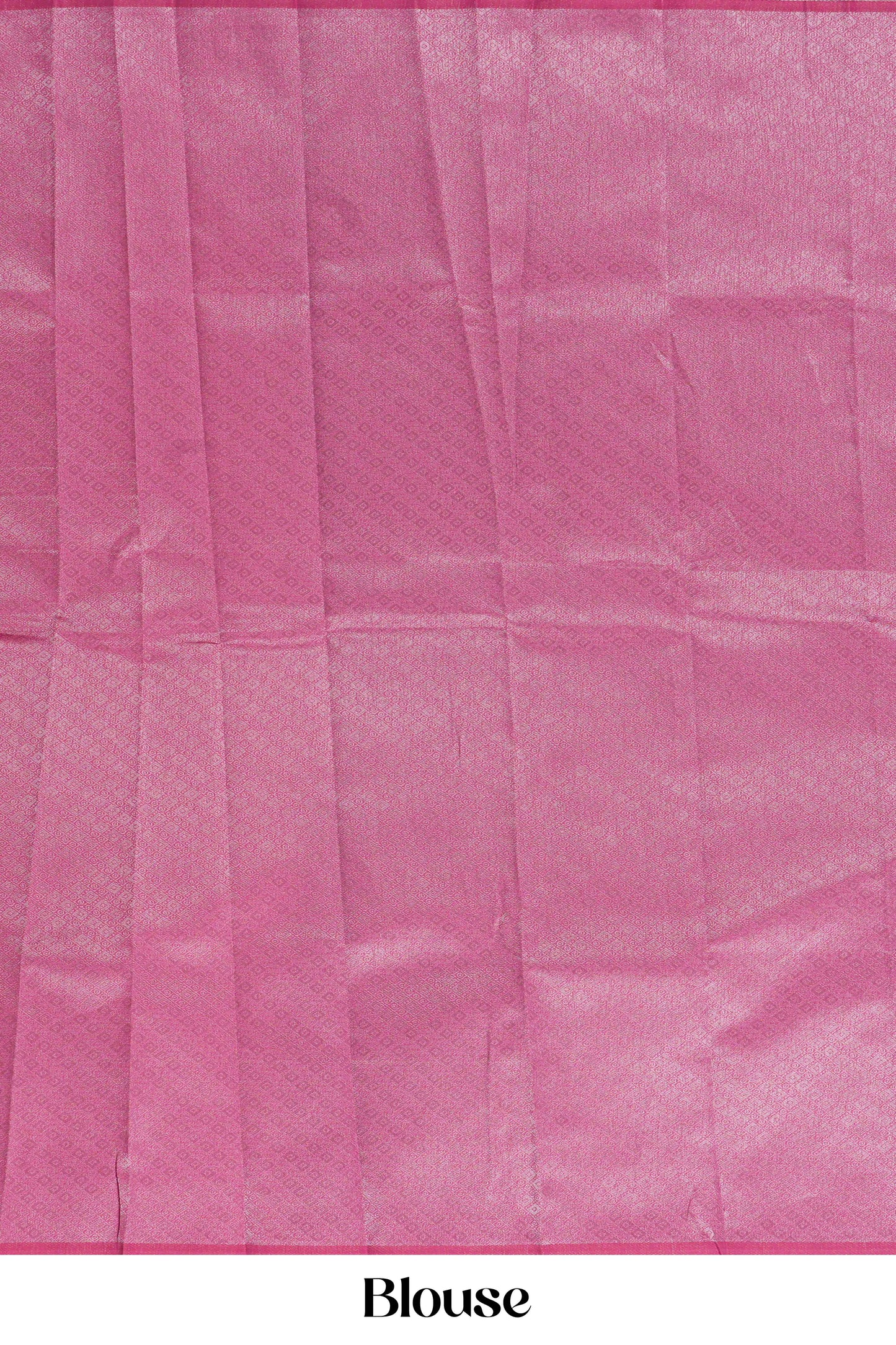 Peach lichi silk contrast pallu saree
