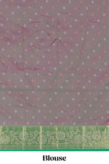 Pink art silk elegant saree