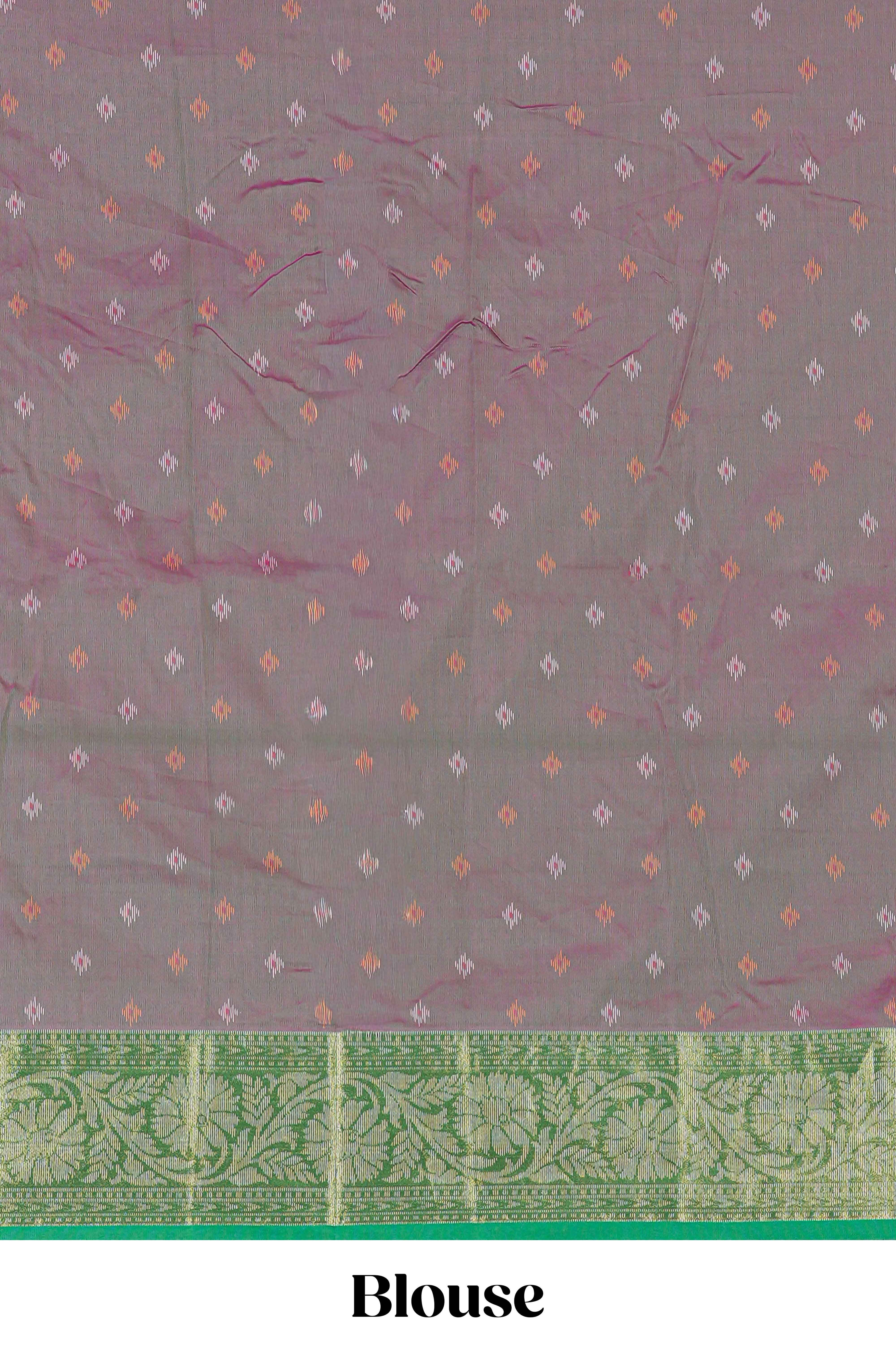 Pink art silk elegant saree