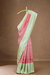 Pink bridal pattu silk saree