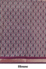 Pink casual wear chanderi cotton sarees