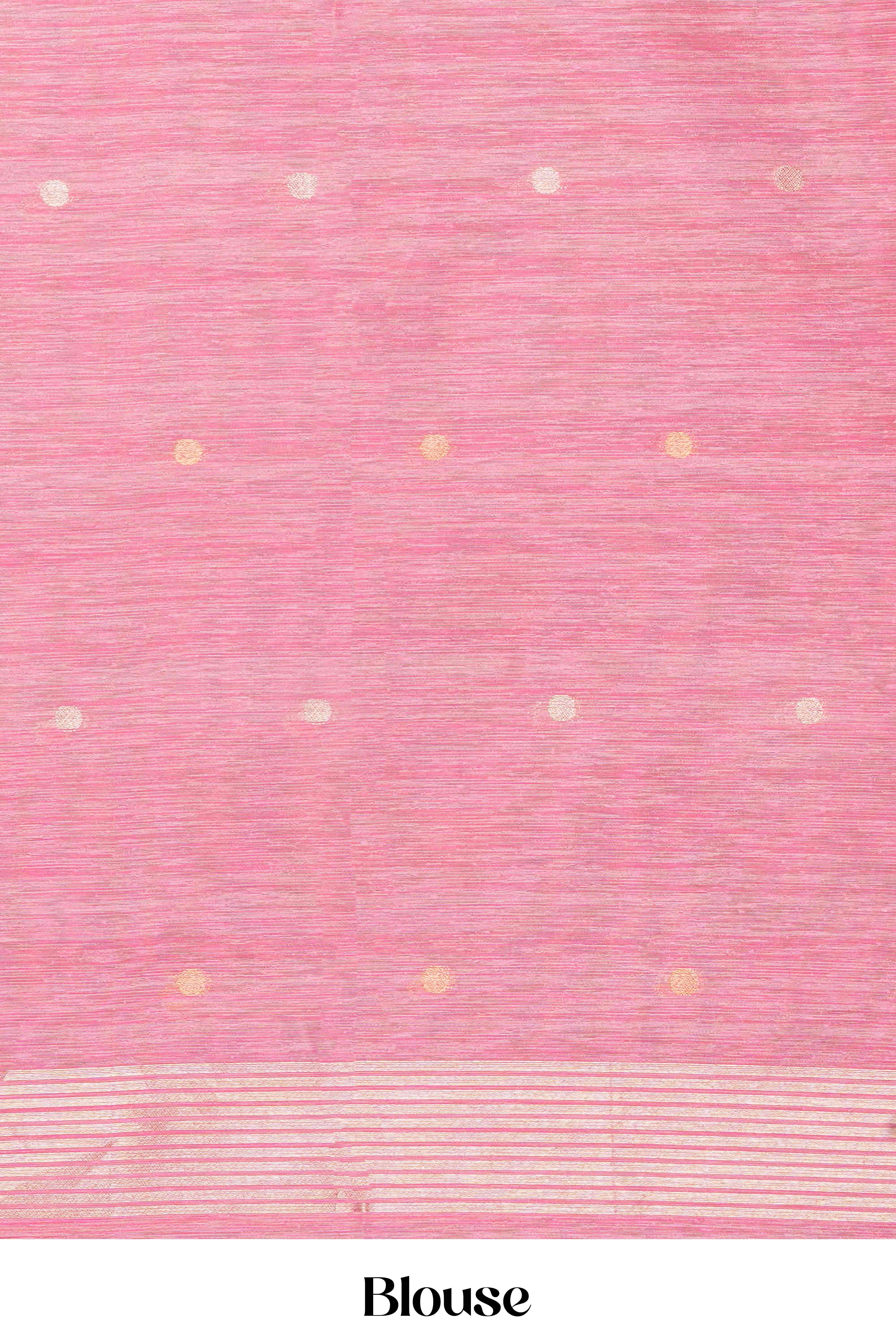 Pink graceful floral drape