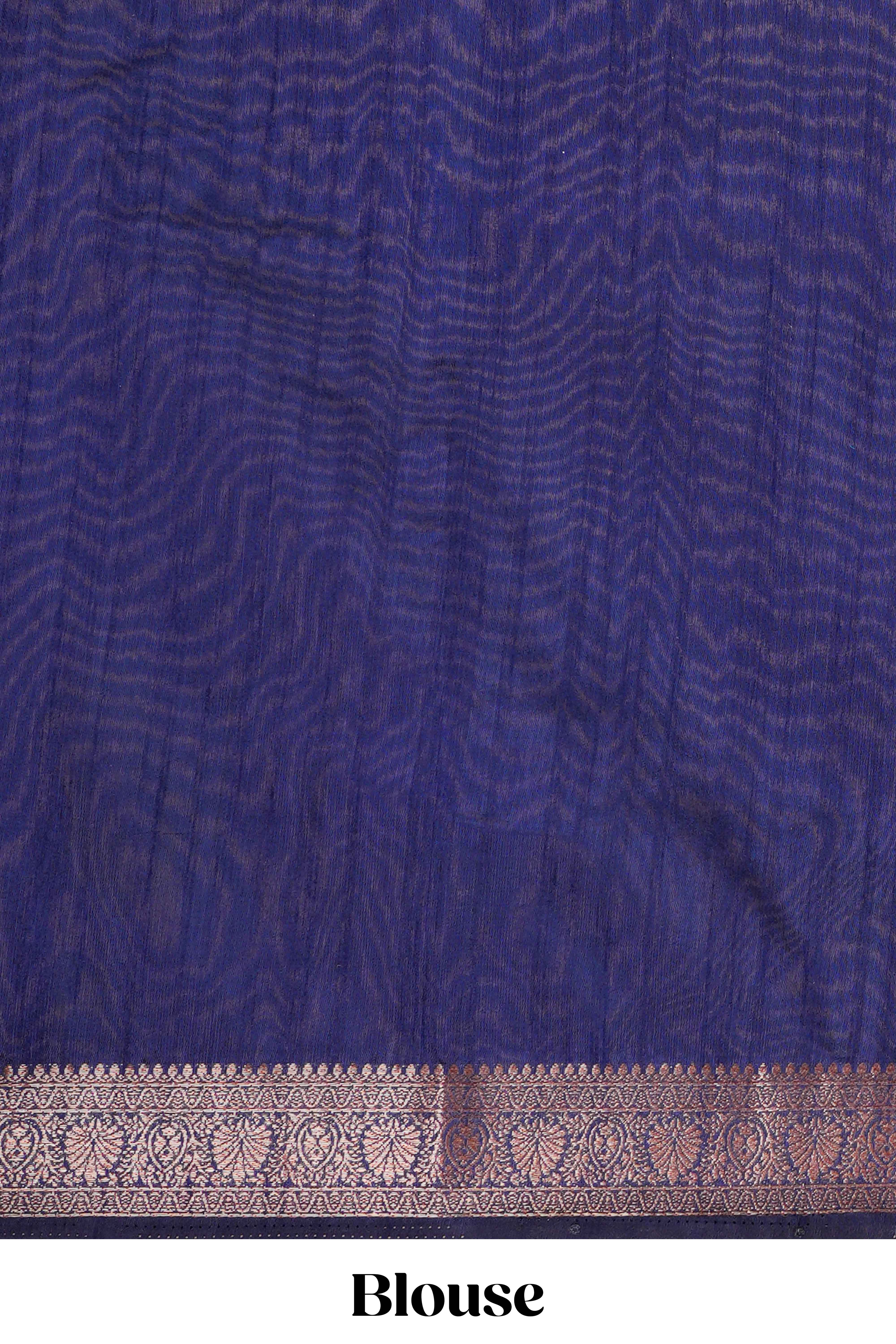 Pink raw silk celebration saree