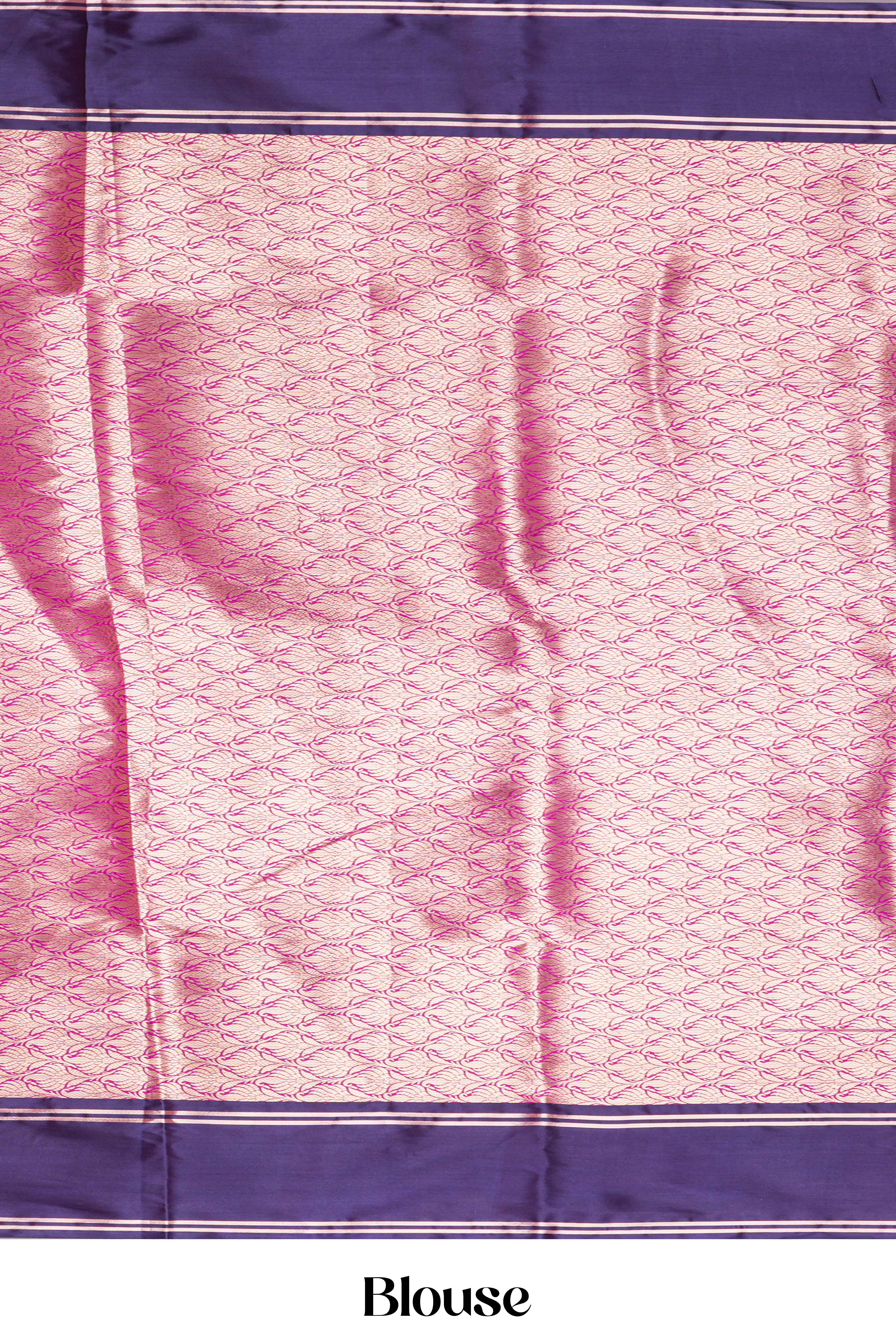 Pink semi soft silk elegant drape saree