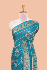 Printed pallu feature