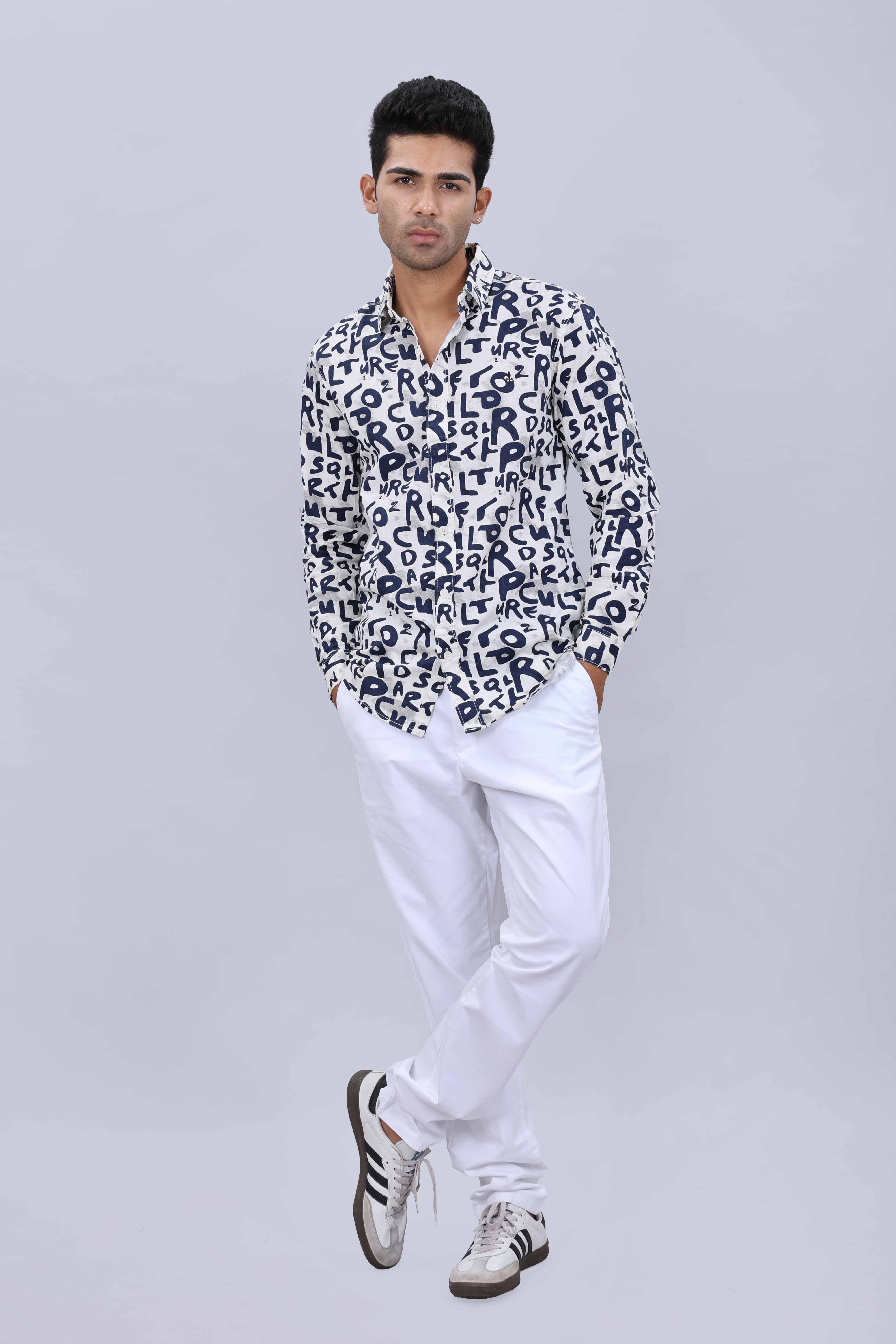 Pure cotton casual shirt