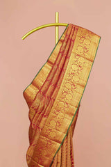 Pure maroon silk sarees