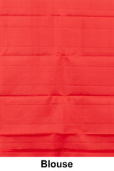 Pure red silk saree for wedding