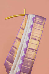 Pure sandal silk saree