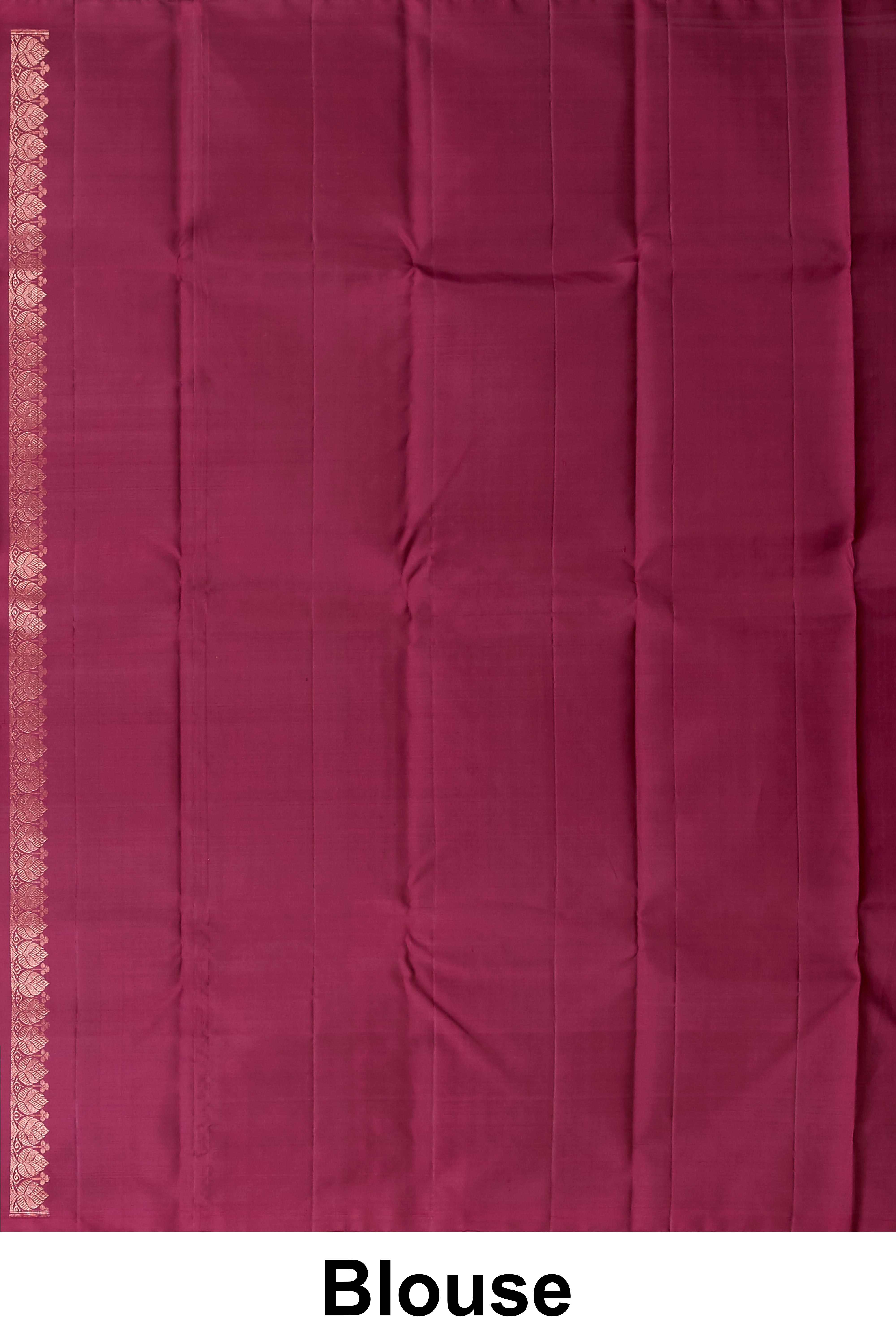Purple bridal silk saree