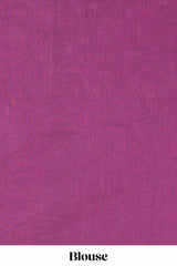 Purple casual kanchi cotton saree
