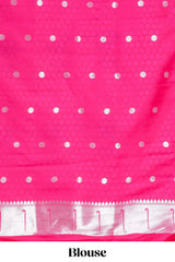 Rani pink elegant drape