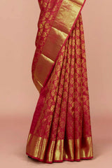 Red pure silk sarees