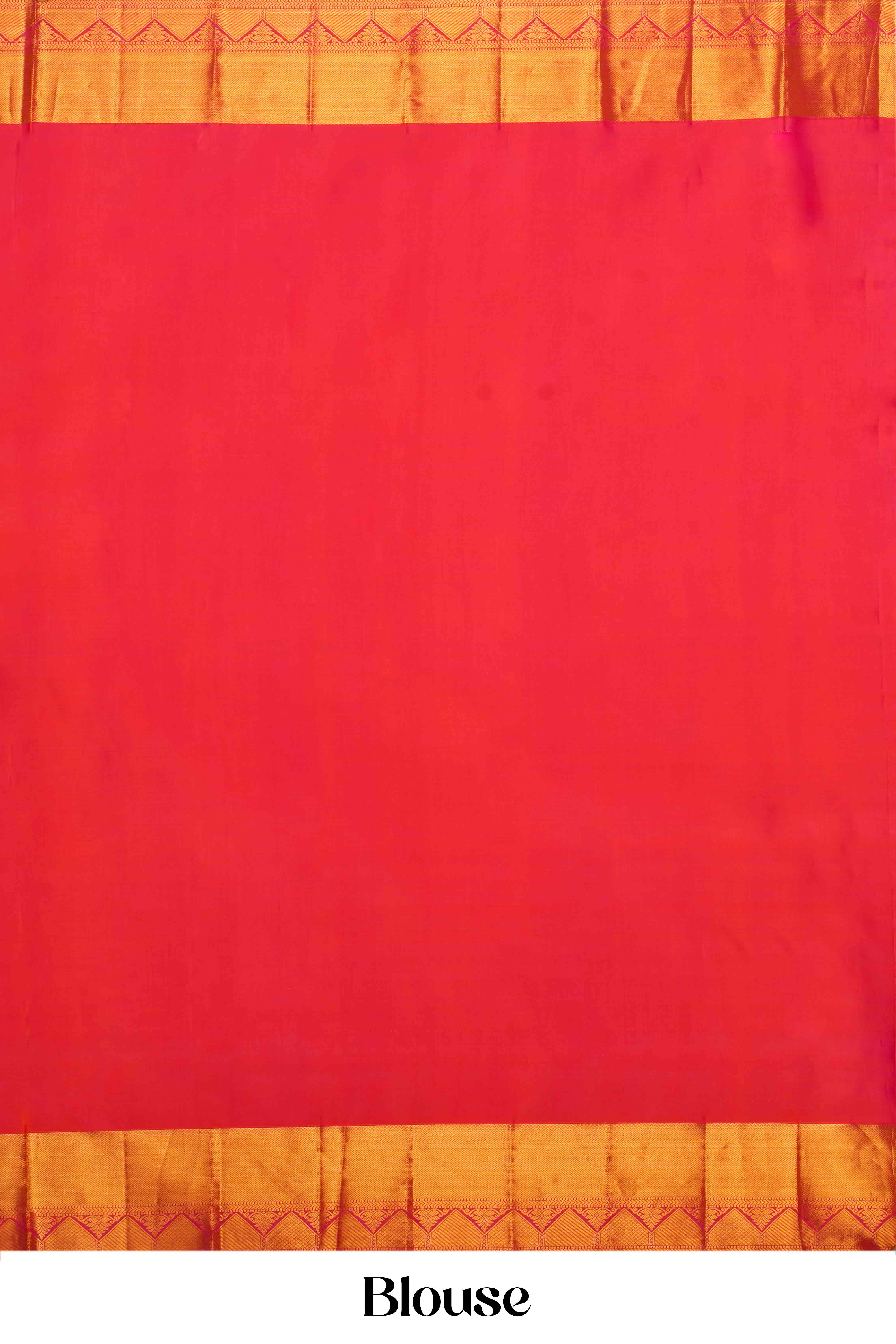 Red wedding pattu silk saree