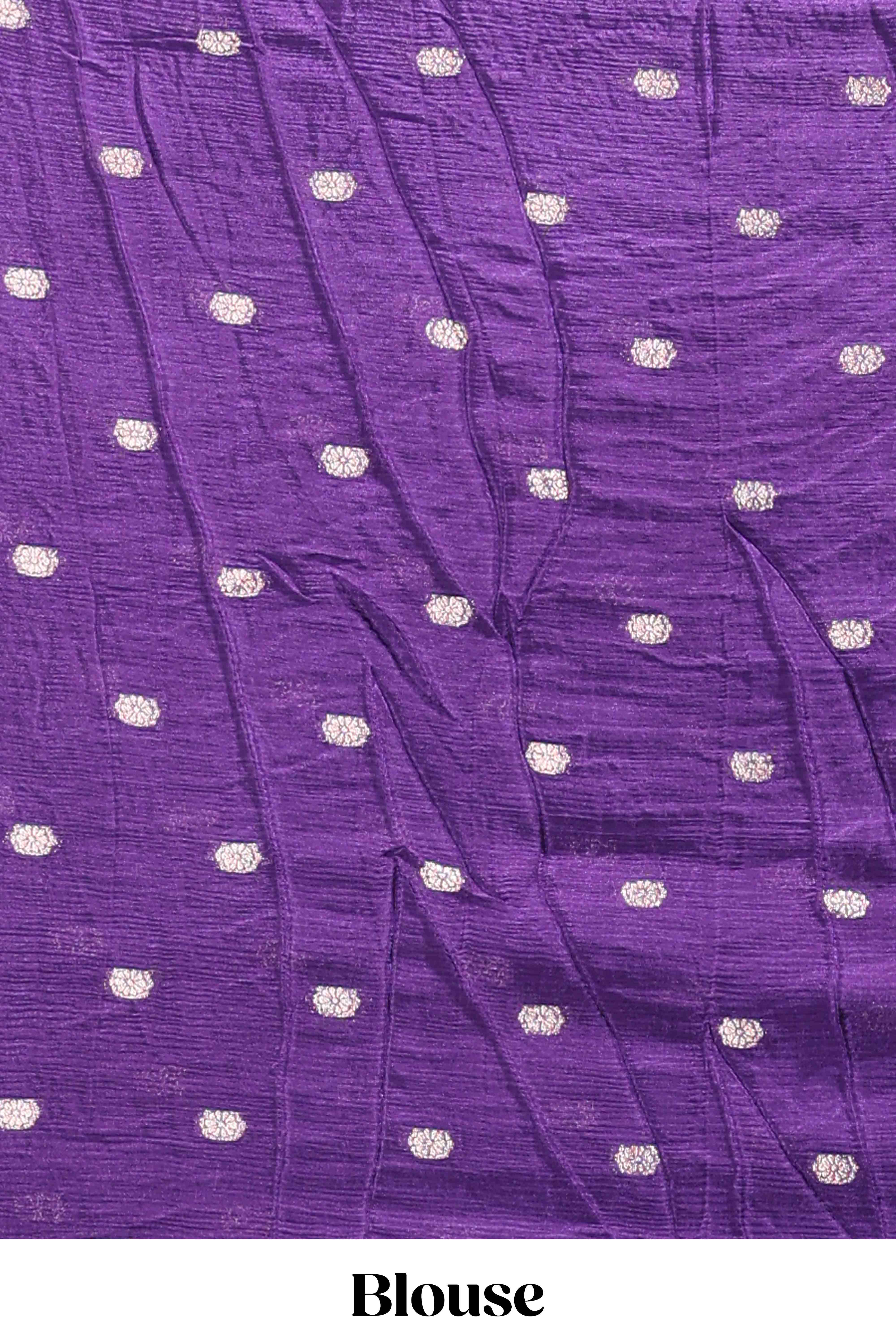 Regal Violet festive drape