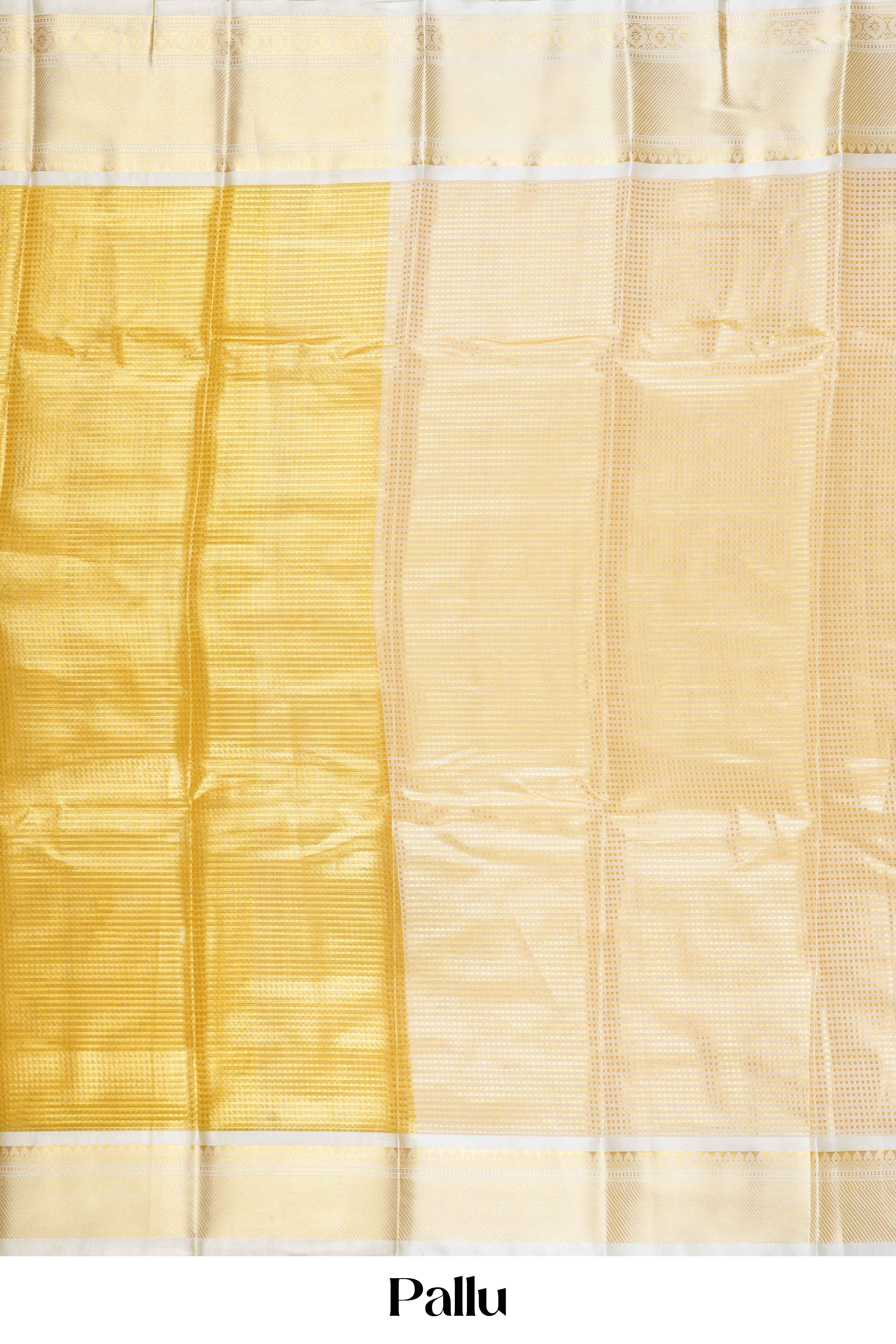 Rich zari pallu