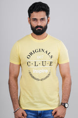 Round neck mens tees