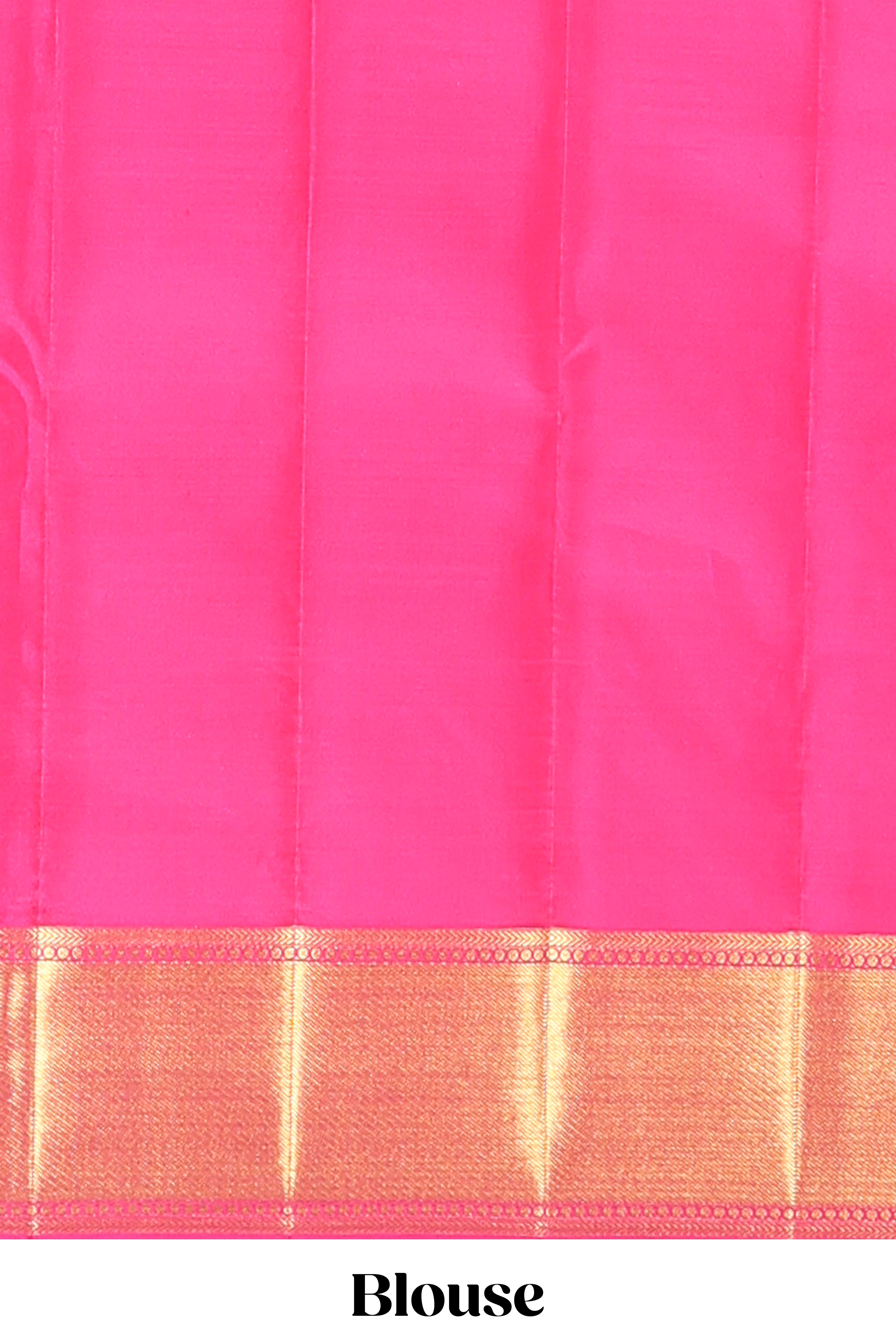 Pink floral wine horse, dear and bird zari design swayamvara pattu saree with self zari border and blouse