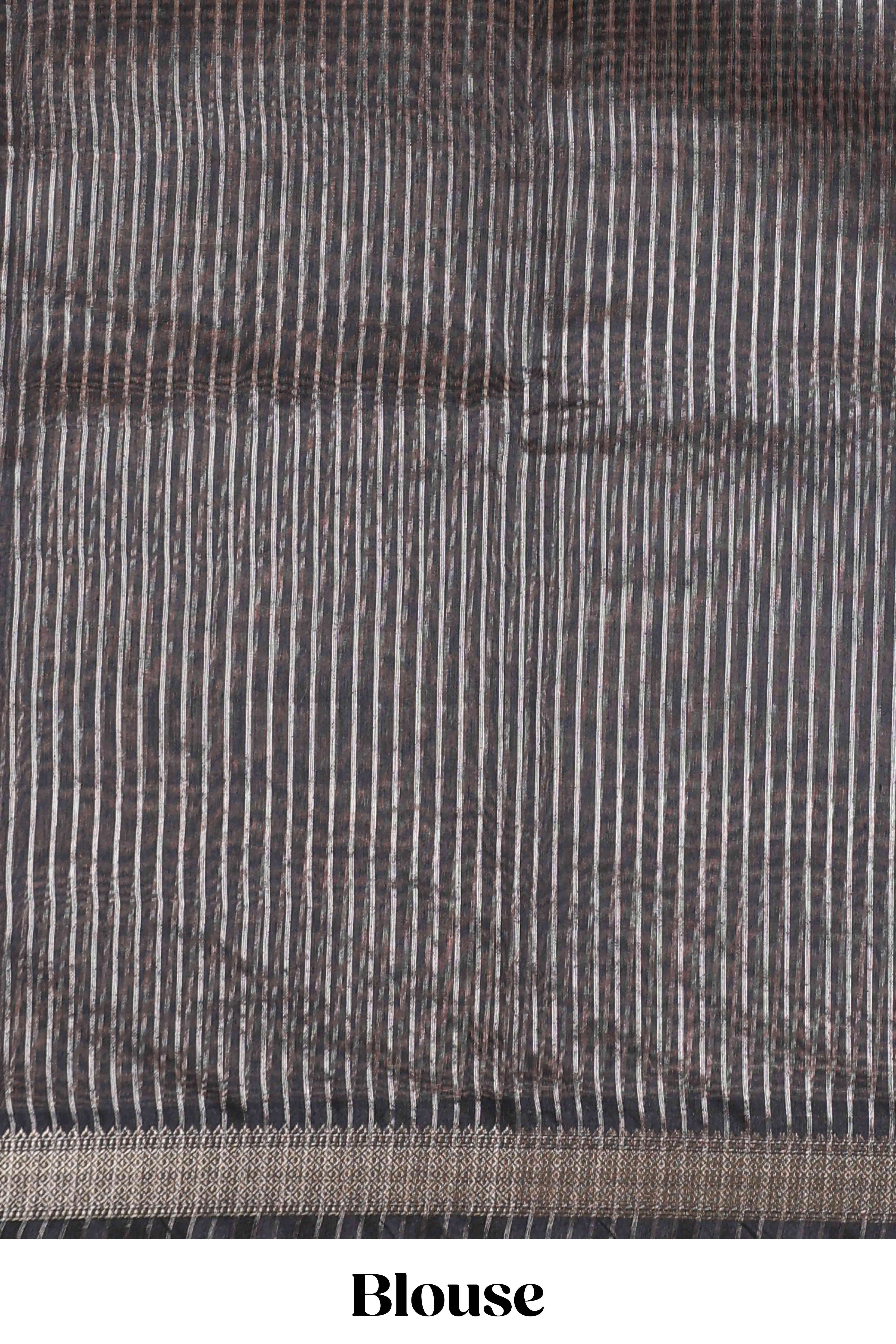 Sandal casual chanderi saree
