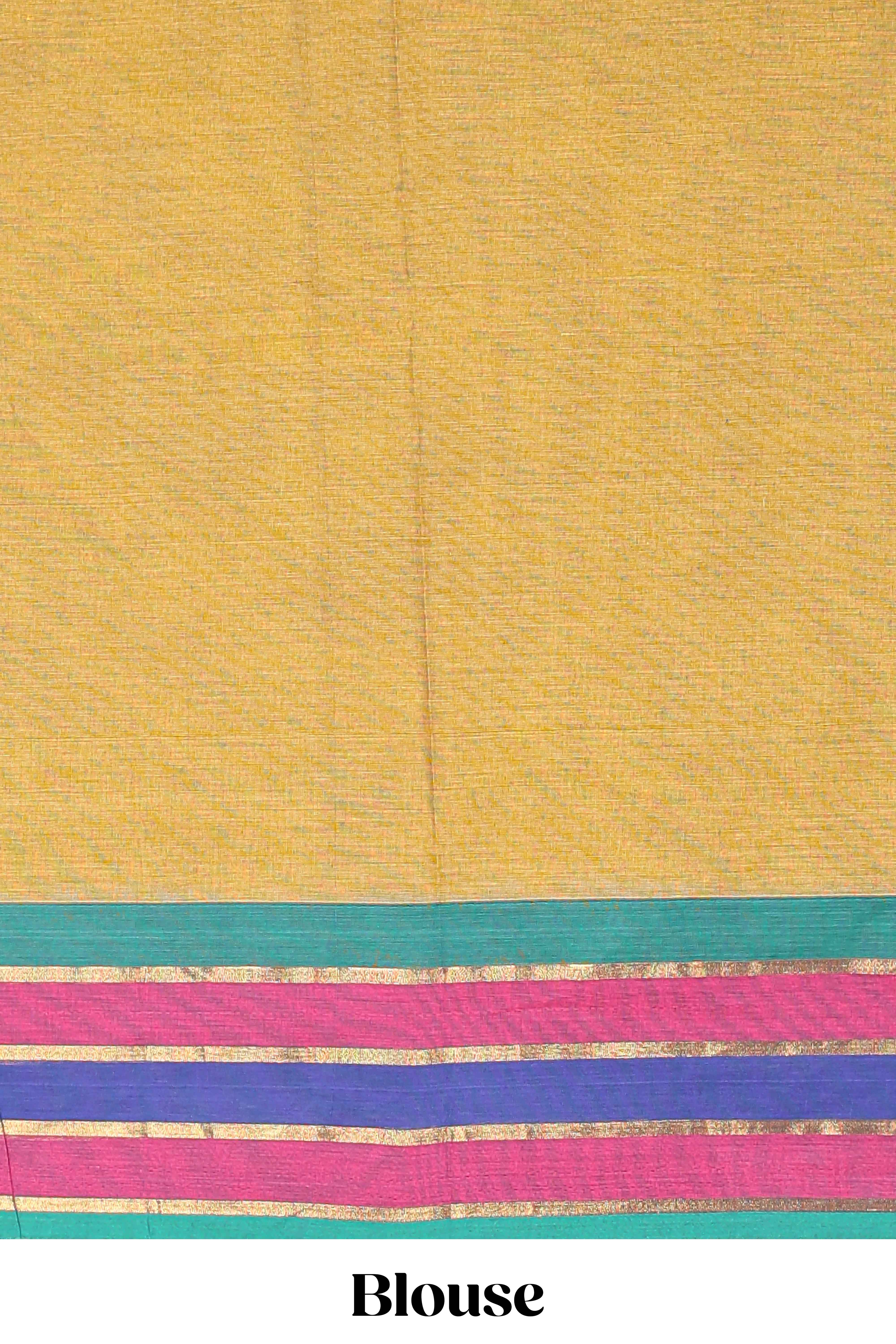 Sandal casual chettinad cotton sarees