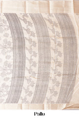 Sandal silk wedding saree
