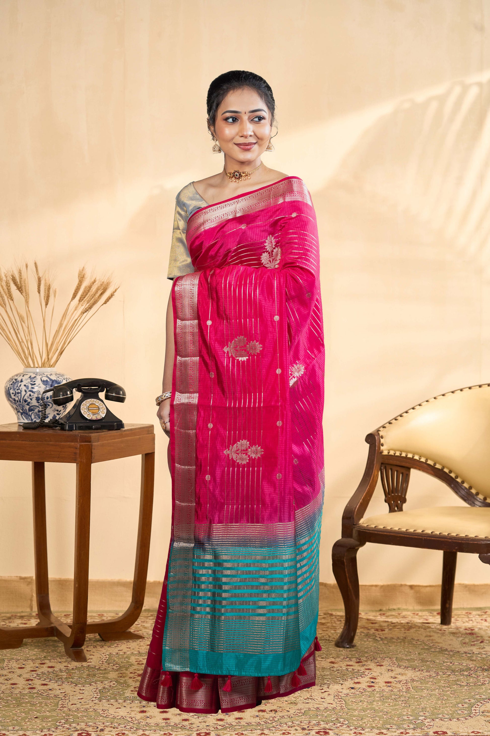 raw silk saree