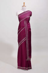 Scallop edged festive ethnic attire