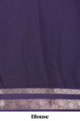 Semi chiffon elegant saree