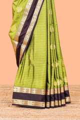 Semi soft silk elegant pallu saree