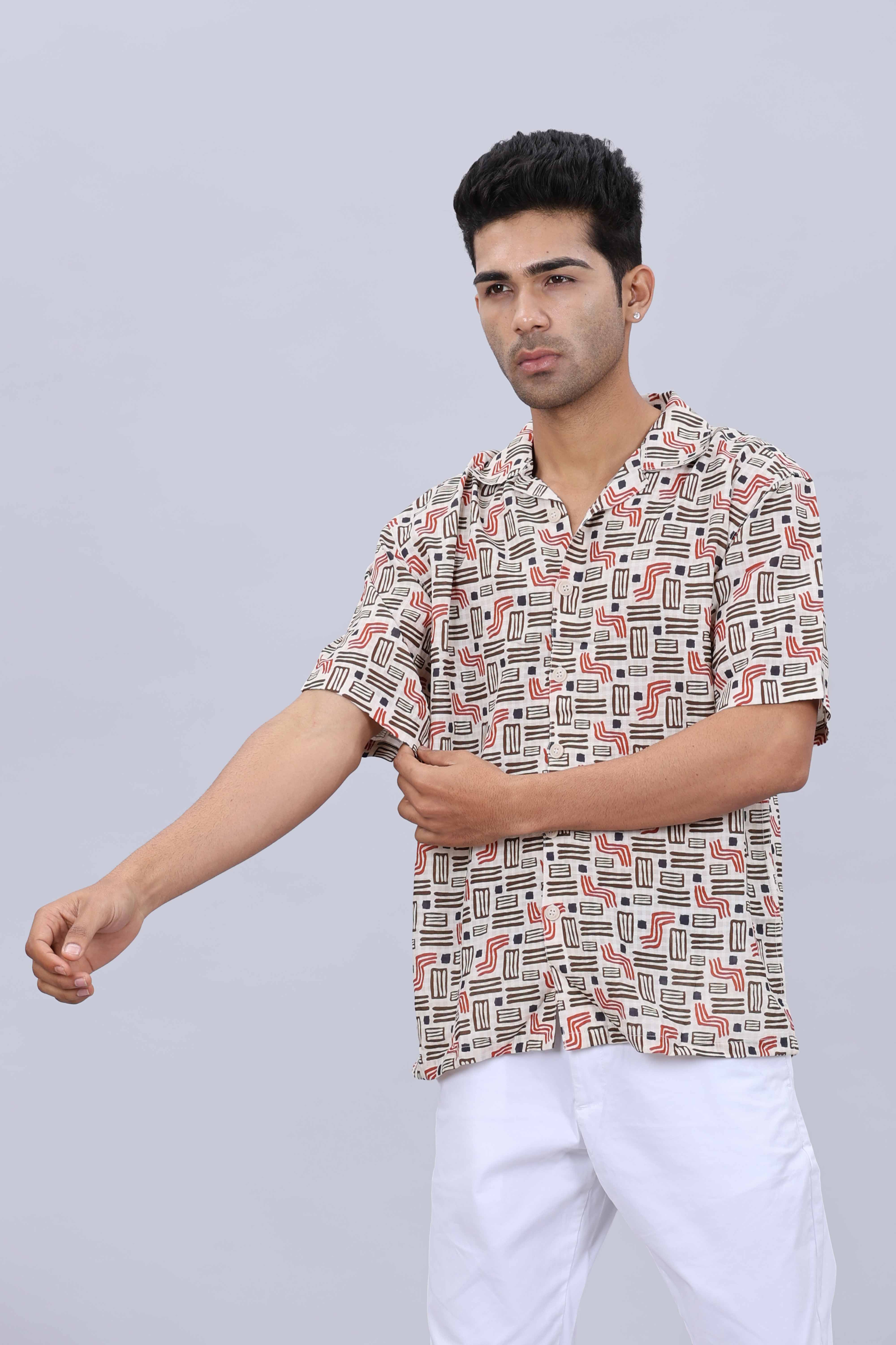 Slim fit cotton shirt