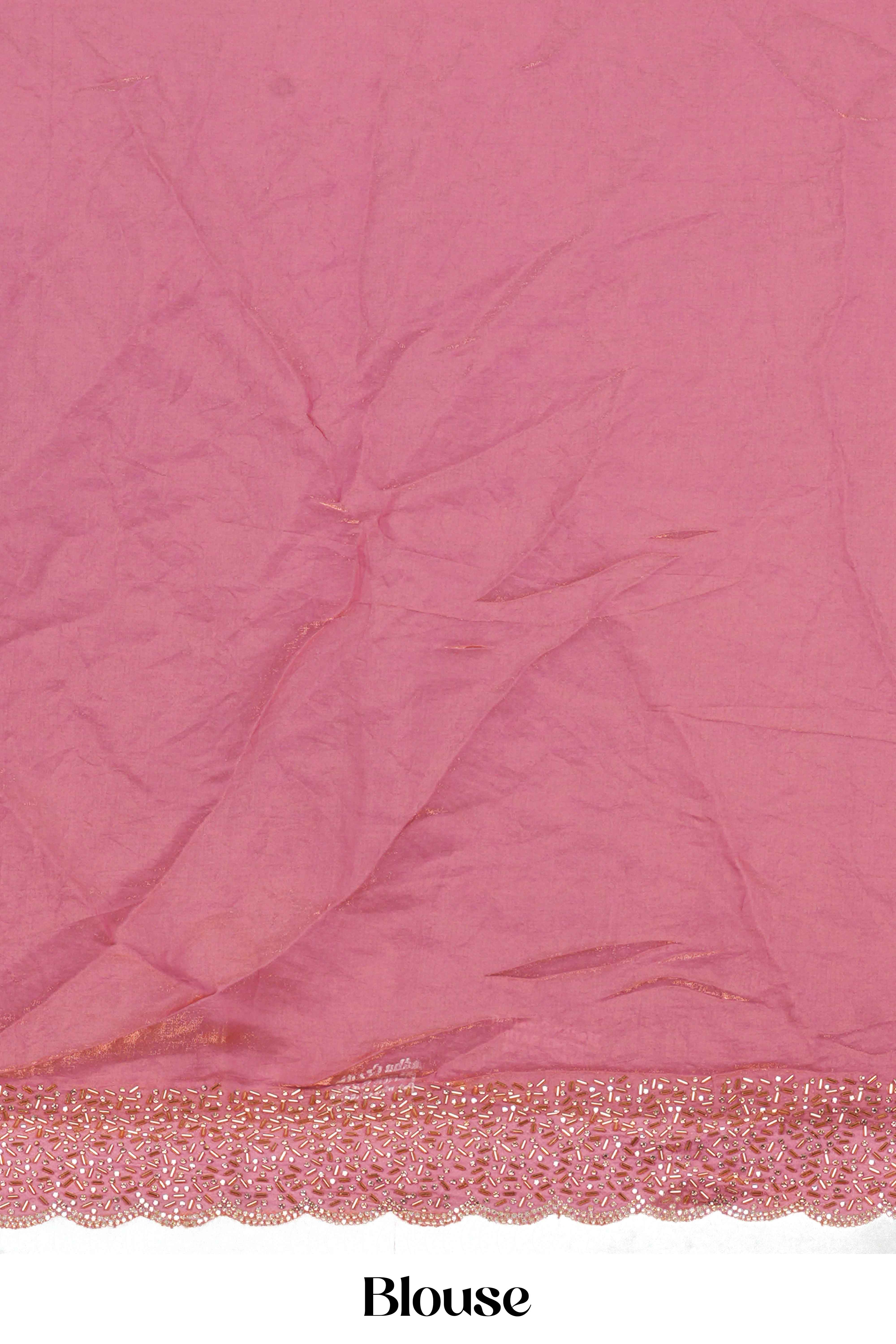 Smooth peach elegant drape