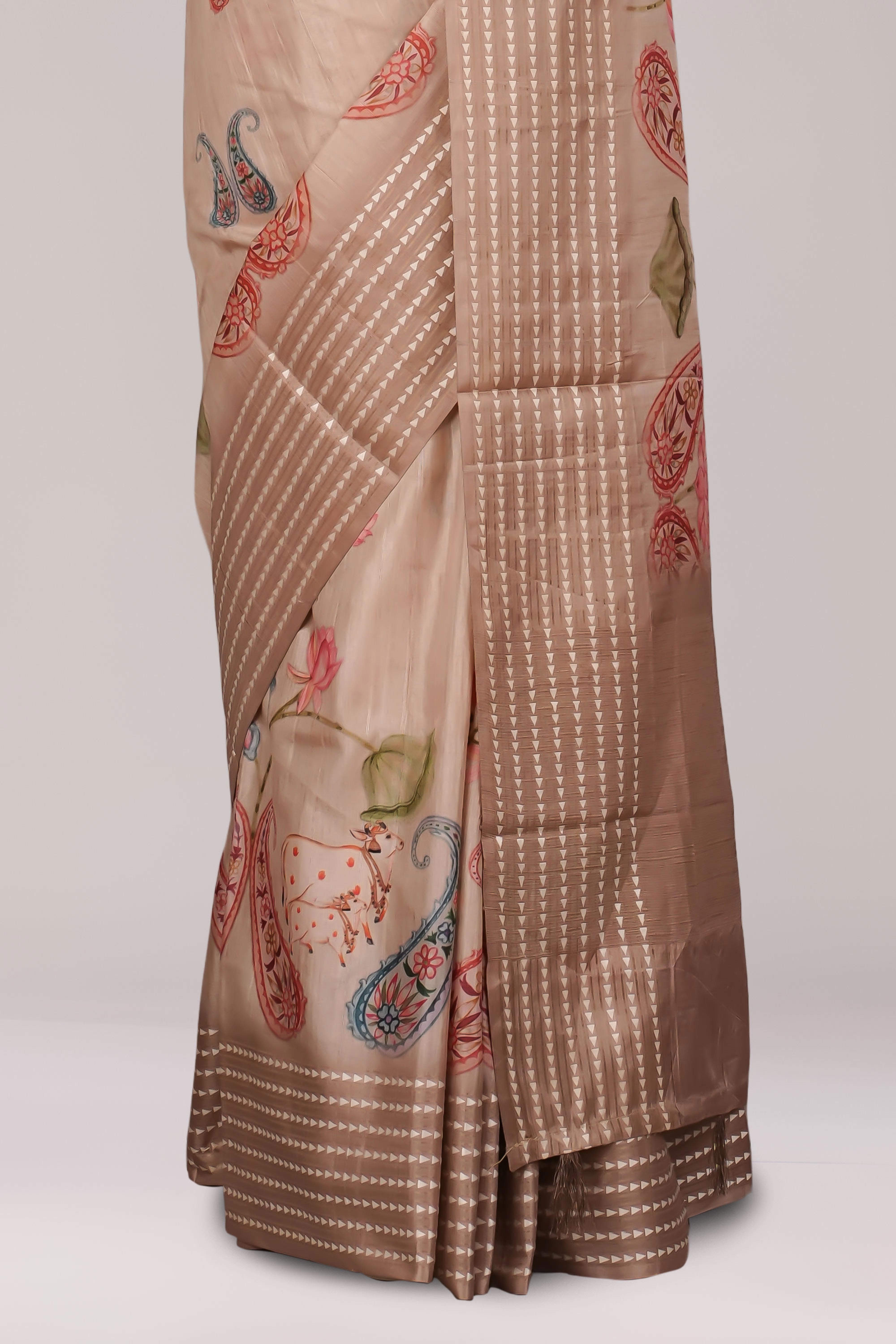 Soft draping finish