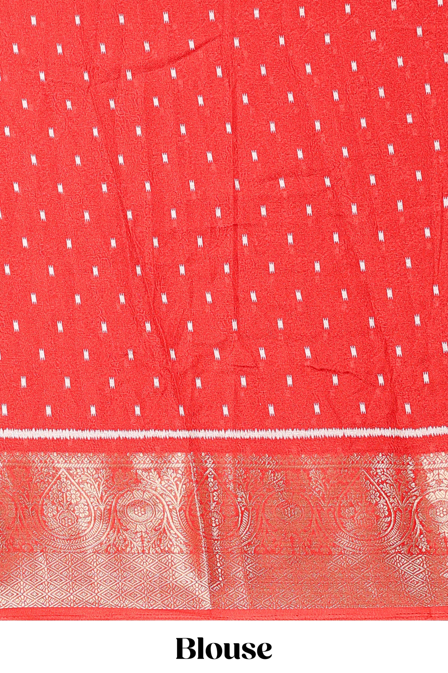 Striking festive drape