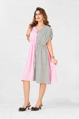 Striped modern fashion top