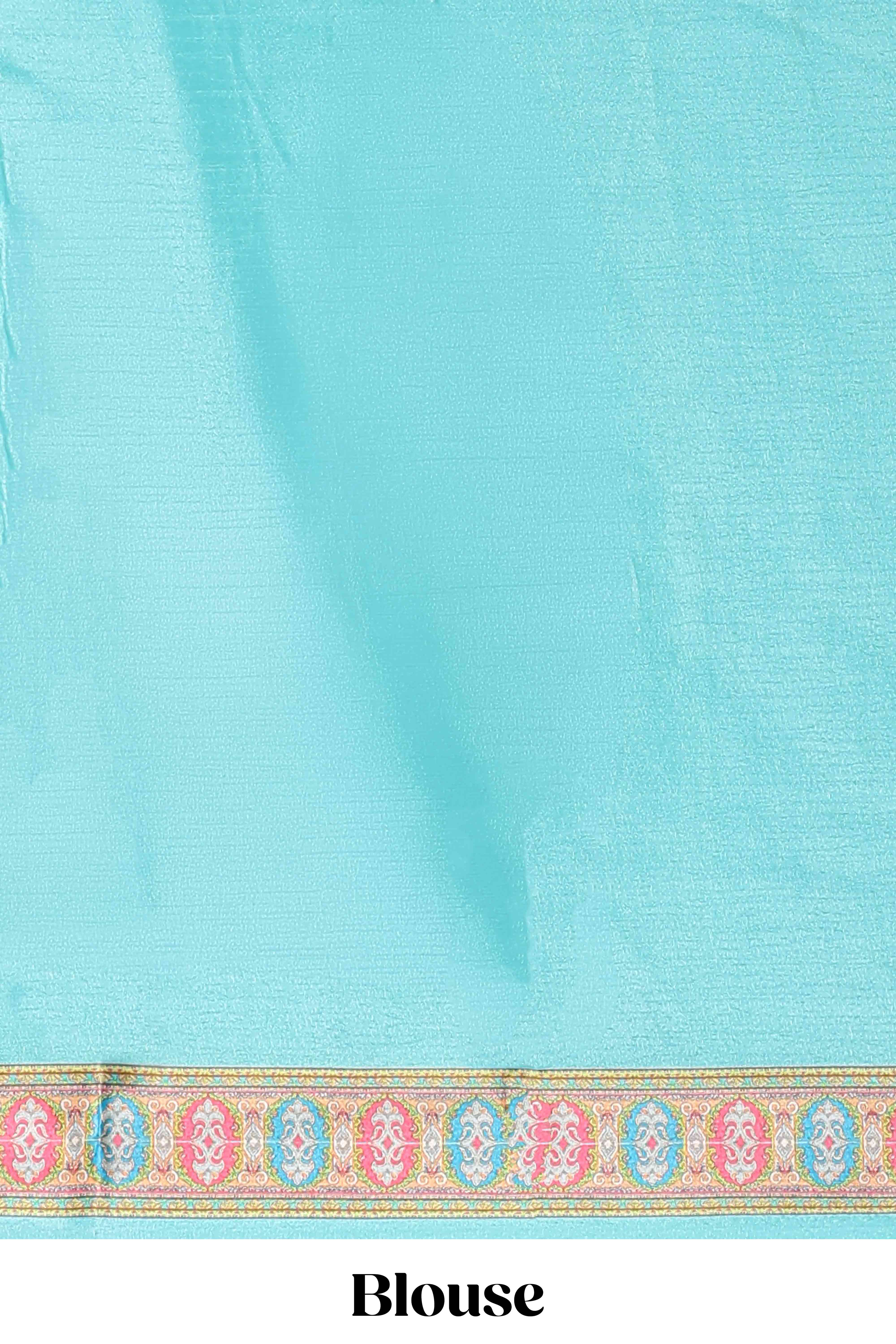 Striped pallu pattern