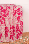 Stylish Pink cotton saree design