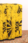 Stylish Yellow cotton saree design