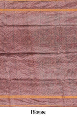 Stylish festive drape with blouse
