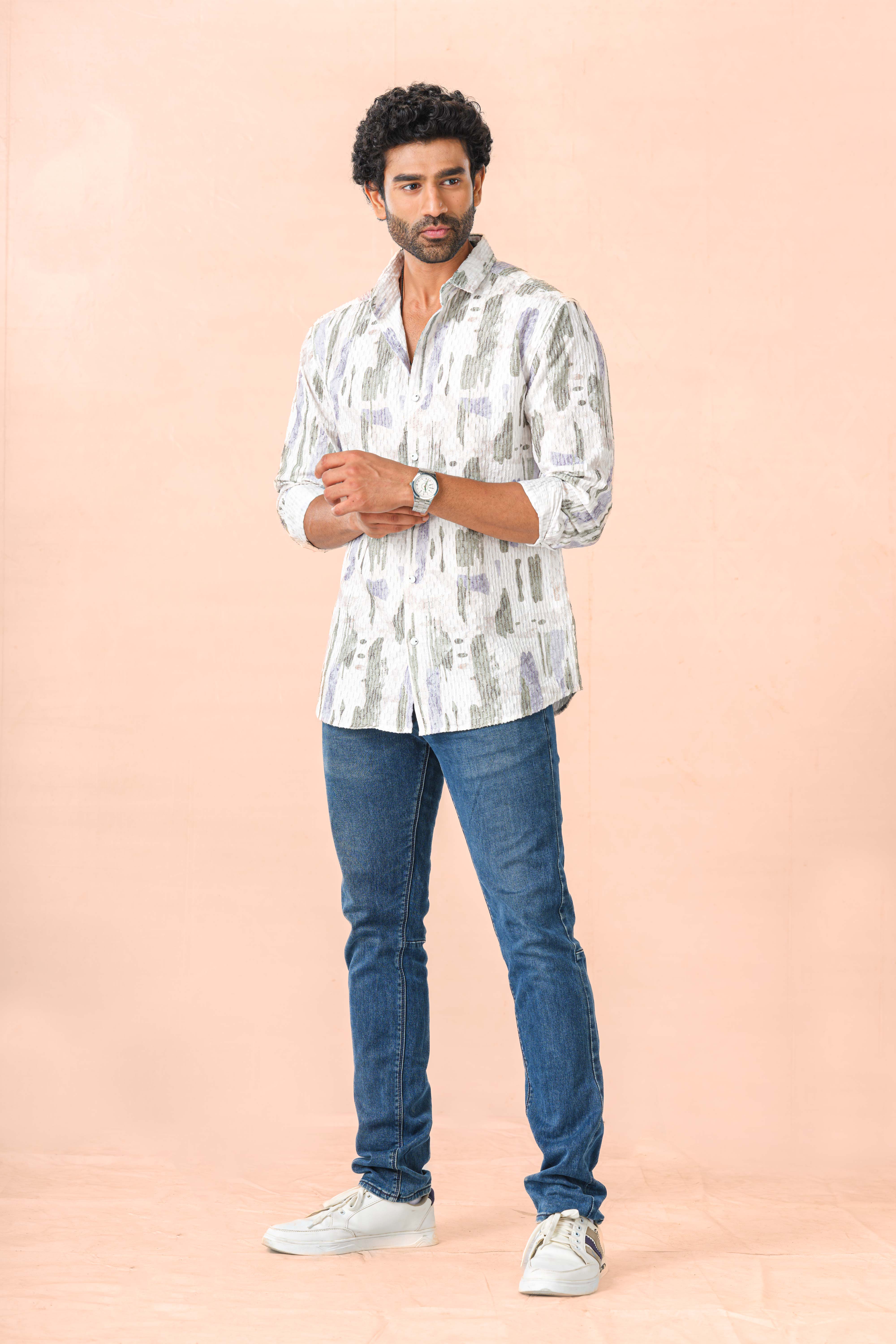 Stylish pattern fashion shirt