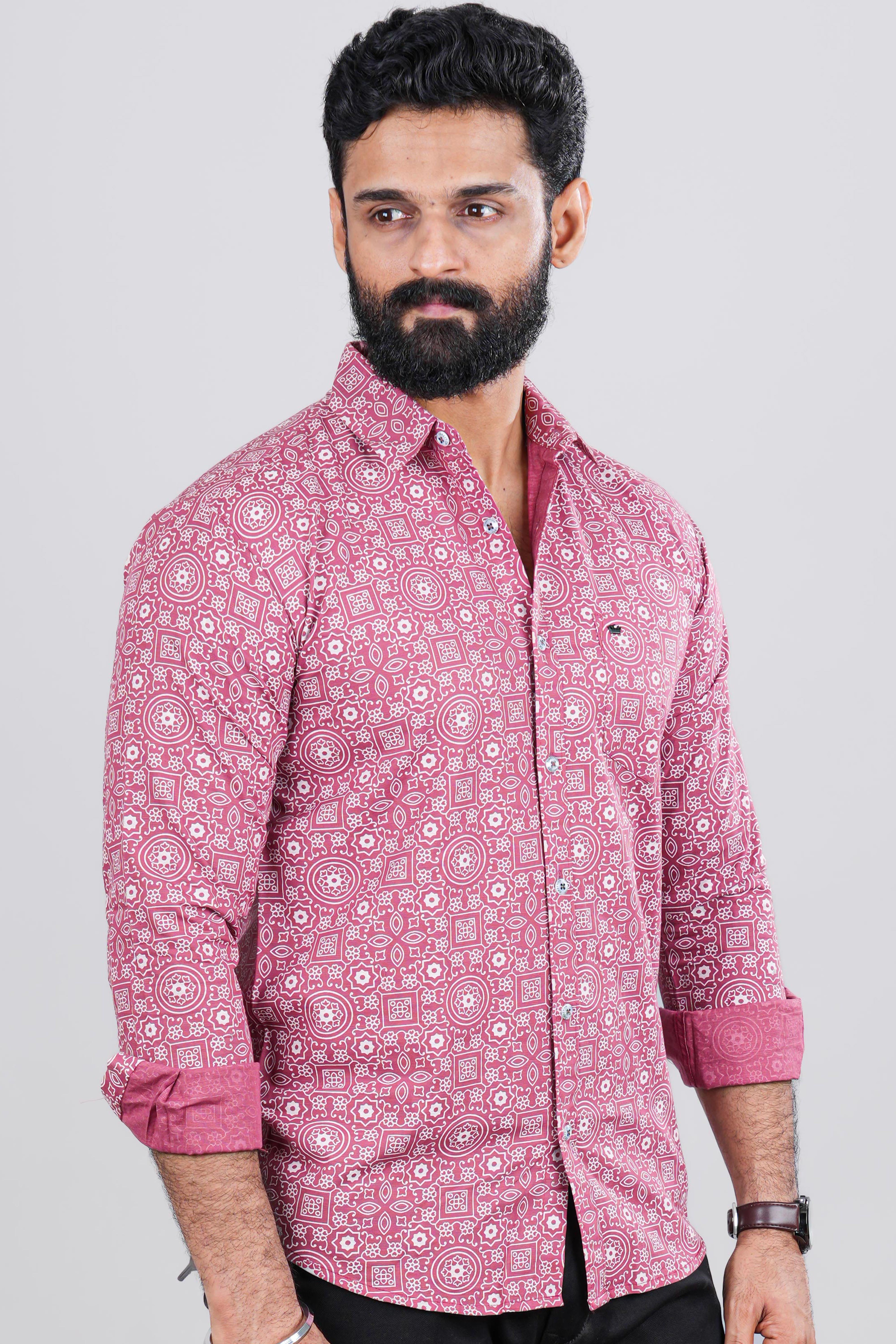Summer pink casual wear