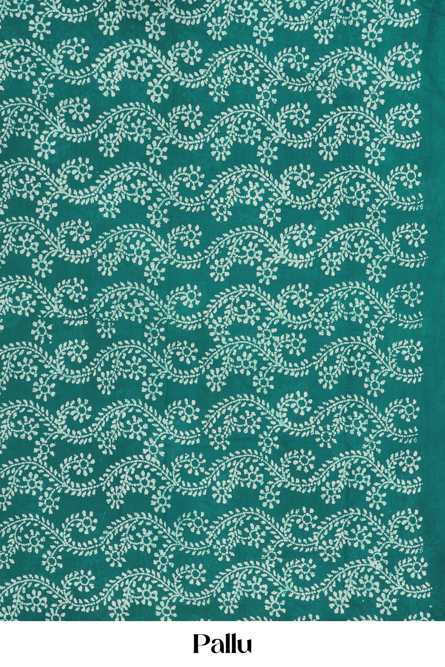 Teal sungudi cotton weave